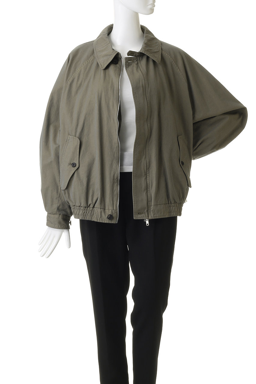 ssstein(シュタイン)｜【UNISEX】VINTAGE HARRINTON ZIP JACKET/カーキ