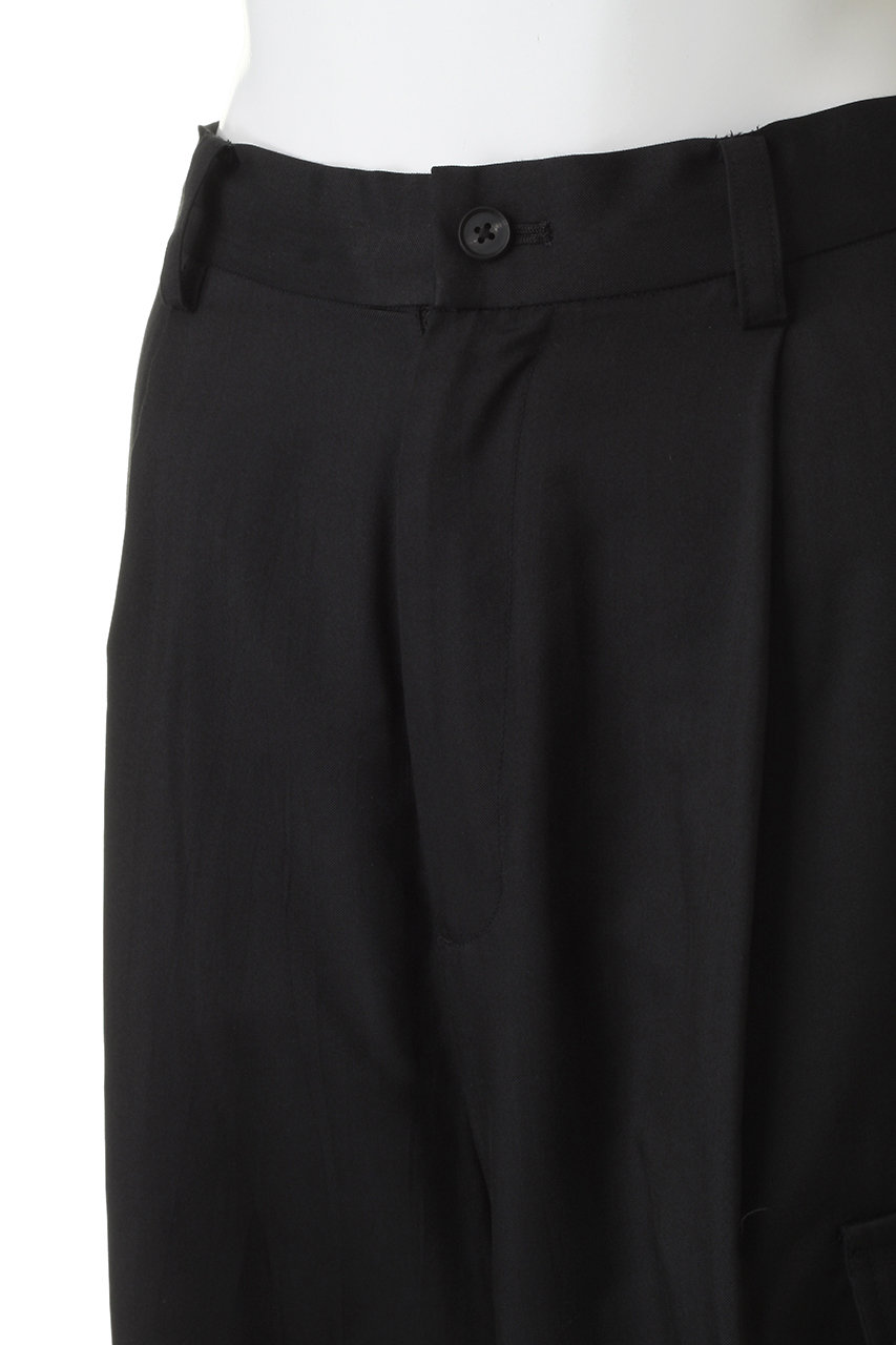 ssstein(シュタイン)｜【UNISEX】SILK CUPRO CARGO SHORT TROUSERS