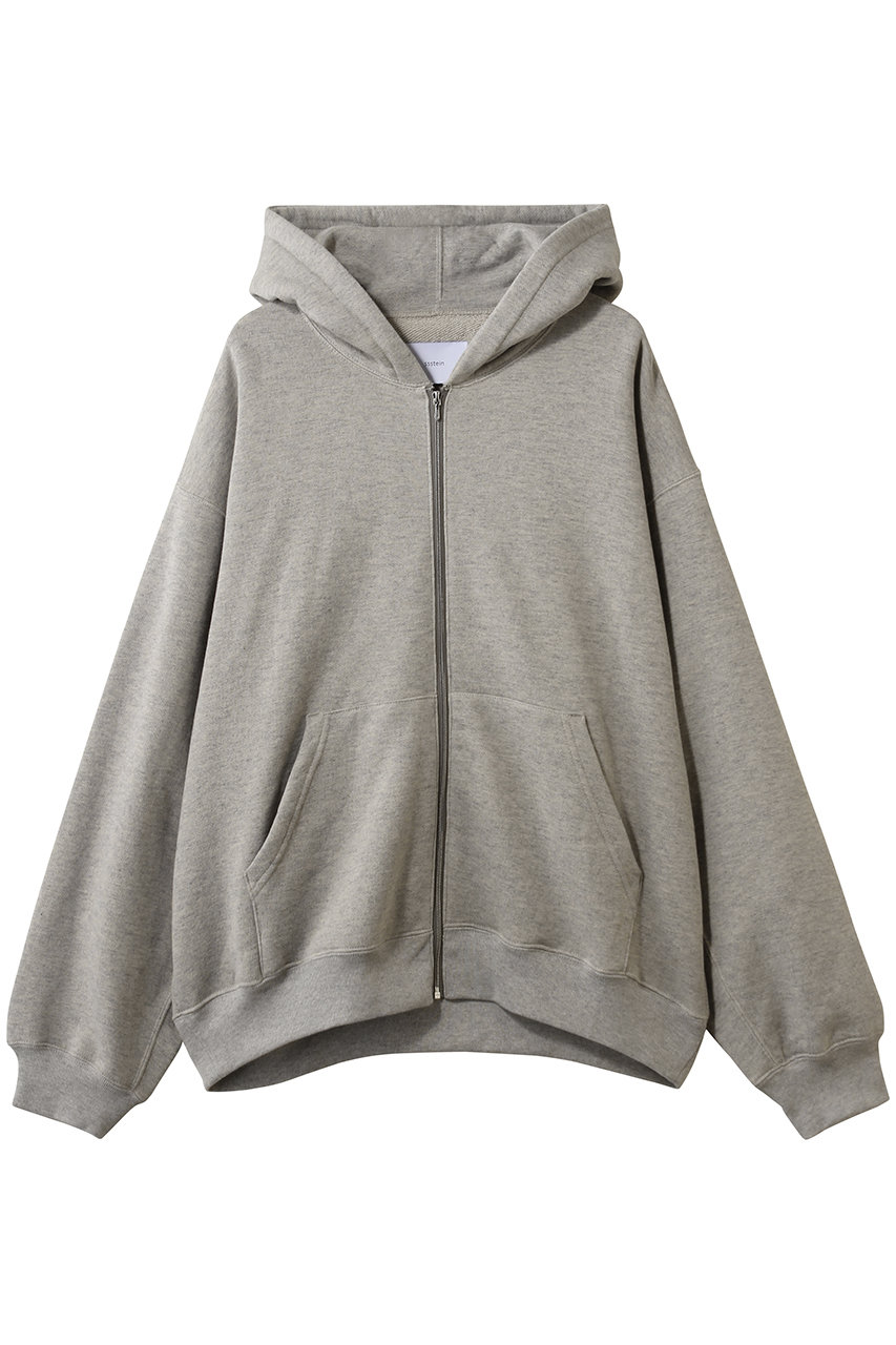 シュタイン/sssteinの【UNISEX】COTTON CASHMERE SWEAT ZIP HOODY(グレー/ST.1469)