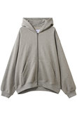 【UNISEX】COTTON CASHMERE SWEAT ZIP HOODY