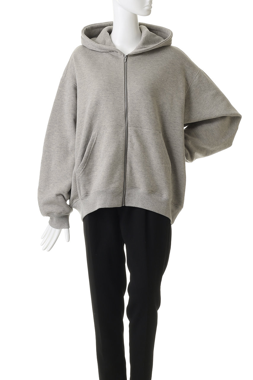 ssstein(シュタイン)｜【UNISEX】COTTON CASHMERE SWEAT ZIP HOODY