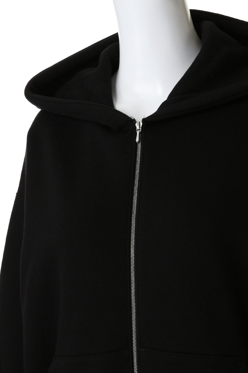 ssstein(シュタイン)｜【UNISEX】COTTON CASHMERE SWEAT ZIP HOODY