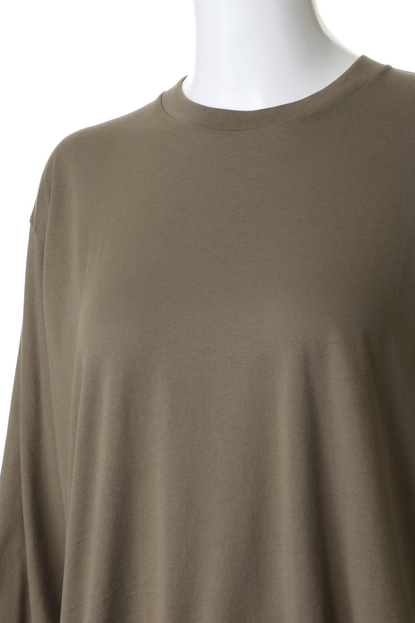 ssstein(シュタイン)｜【UNISEX】SUVIN COTTON BASIC LS TEE/カーキ の