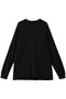 【UNISEX】SUVIN COTTON BASIC LS TEE シュタイン/ssstein ブラック