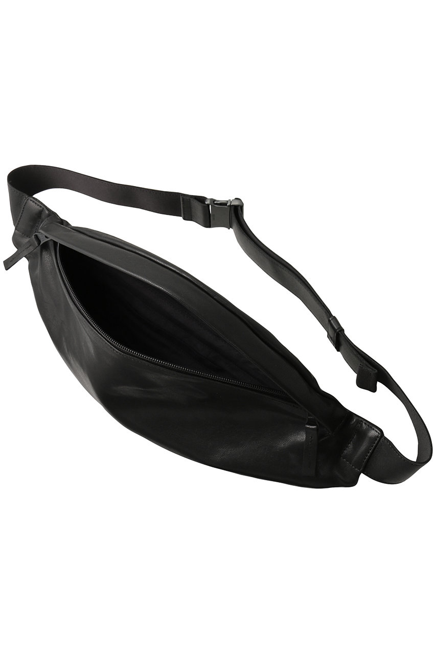 ssstein(シュタイン)｜【UNISEX】LEATHER SLING BAG/ブラック の通販