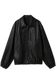 【UNISEX】CALF ZIP SHORT JACKET