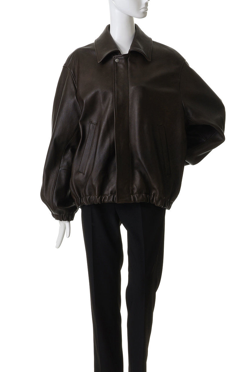 ssstein(シュタイン)｜【UNISEX】SHEEP LEATHER ZIP SHORT JACKET