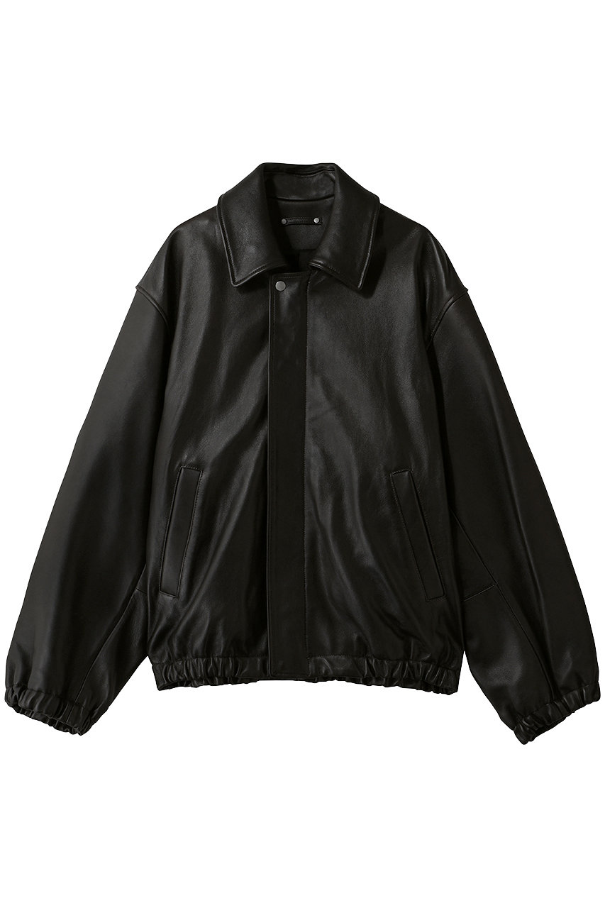 シュタイン/sssteinの【UNISEX】SHEEP LEATHER ZIP SHORT JACKET(ヴィンティジブラック/ST.1555)