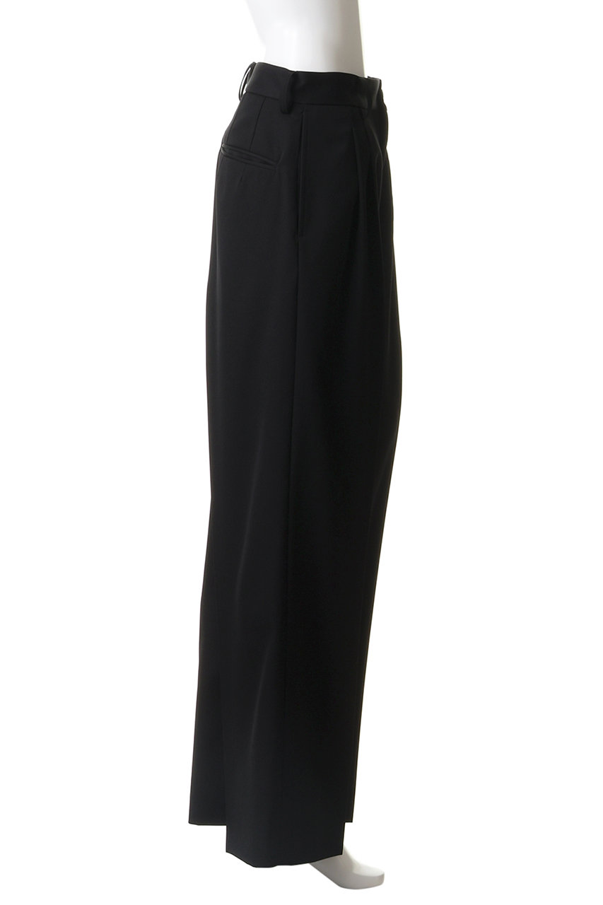ssstein(シュタイン)｜【UNISEX】LONG WIDE TROUSERS/ブラック の通販