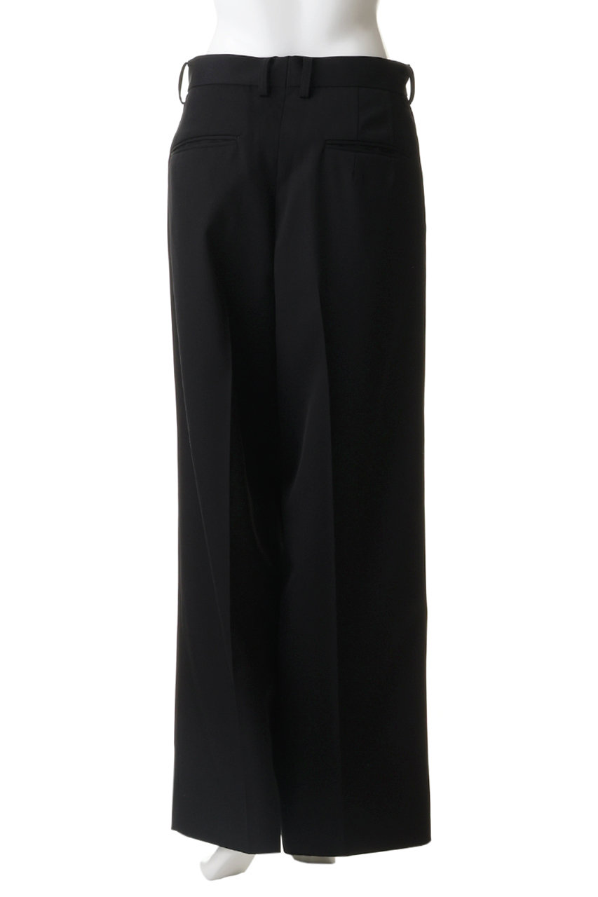 ssstein(シュタイン)｜【UNISEX】LONG WIDE TROUSERS/ブラック の通販