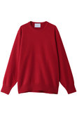 【UNISEX】EXTRA FINE WOOL KNIT CREW NECK LS