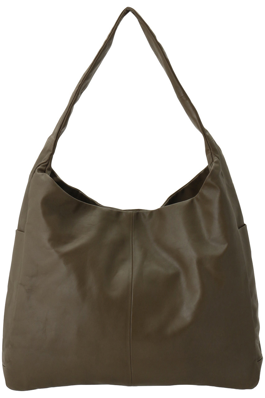 ssstein(シュタイン)｜【UNISEX】GOAT LEATHER SHOULDER BAG/オリーブ