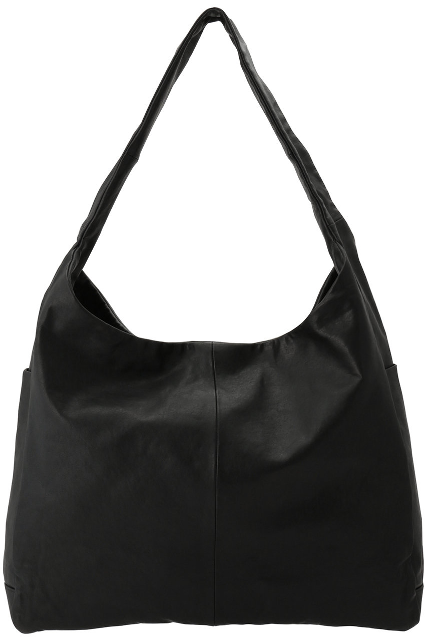 ssstein(シュタイン)｜【UNISEX】GOAT LEATHER SHOULDER BAG/ブラック