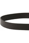 【UNISEX】CLASSIC LEATHER BELT （PINNED BUCKLE） ダークブラウン ONE シュタイン/ssstein