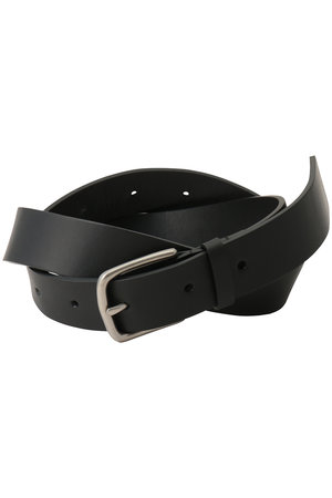 シュタイン/sssteinの【UNISEX】CLASSIC LEATHER BELT （PINNED BUCKLE） ブラック ONE