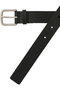 【UNISEX】CLASSIC LEATHER BELT （PINNED BUCKLE） ブラック ONE シュタイン/ssstein