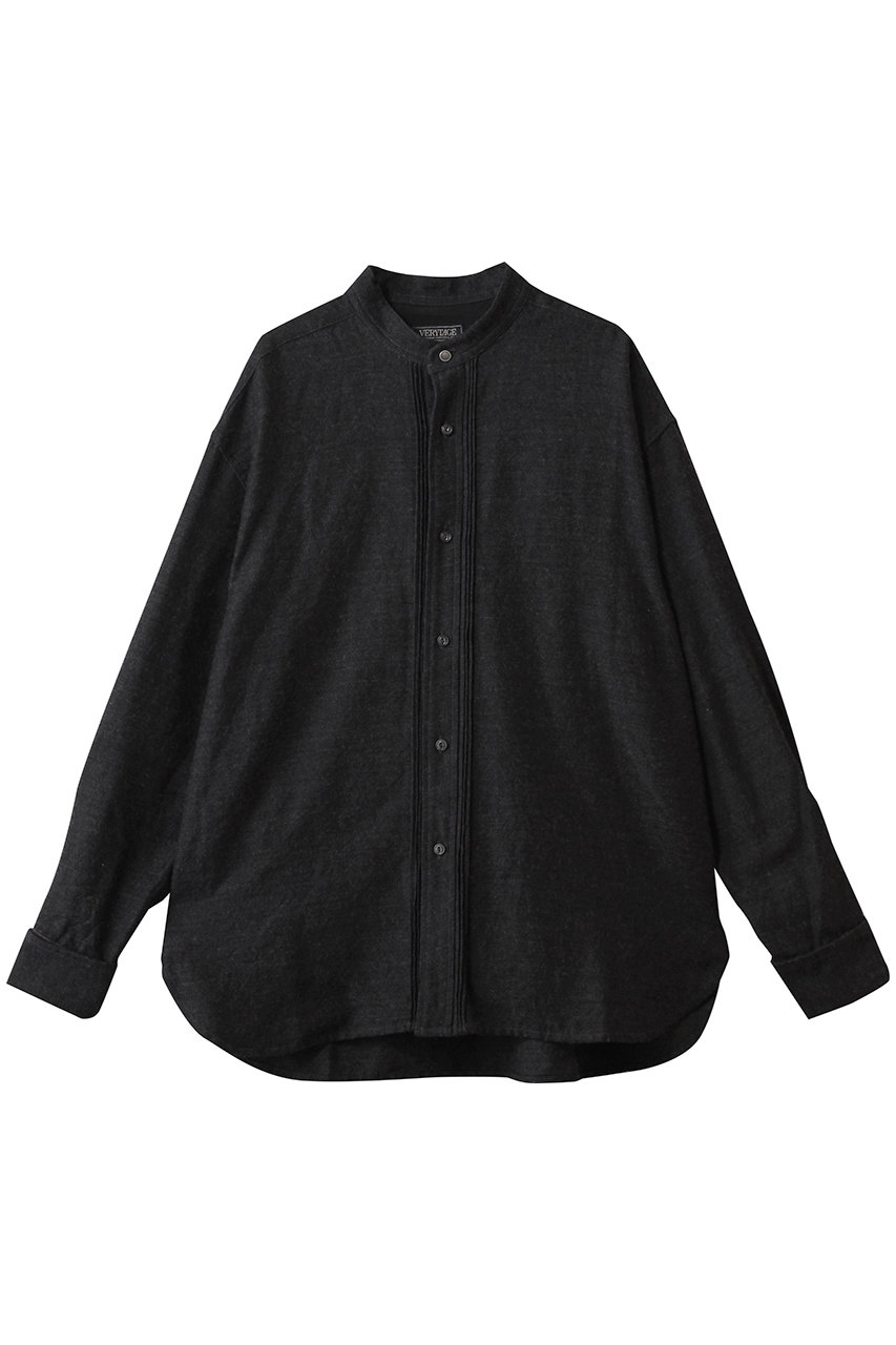 VERYTAGE 【MEN】BATTLEDRESS ロングスリーブシャツ (モク チャコール, 4) ベリーテイジ ELLE SHOP