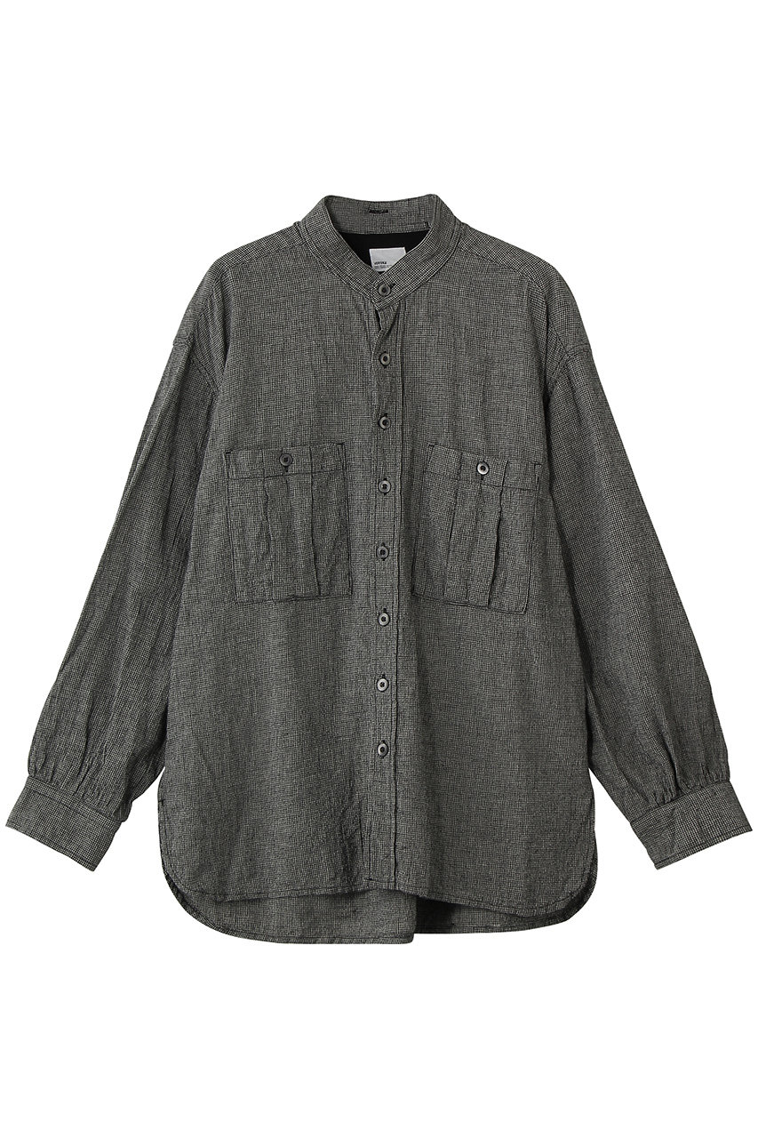 ベリーテイジ/VERYTAGEの【MEN】 GUNPOKEシャツ(アイボリー×ブラック/V16607)