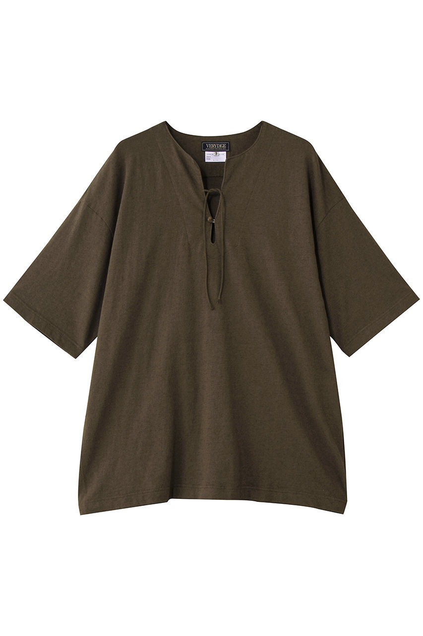 ベリーテイジ/VERYTAGEの【MEN】C&B HENRY ハーフスリーブTシャツ(ベージュ/V66601)