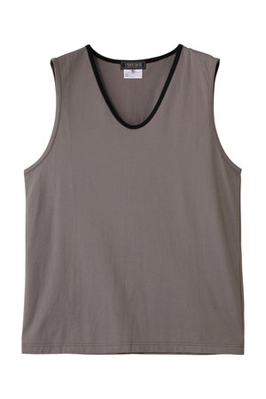 ベリーテイジ/VERYTAGEの【MEN】SILKY Vネックタンクトップ(110100/110101)