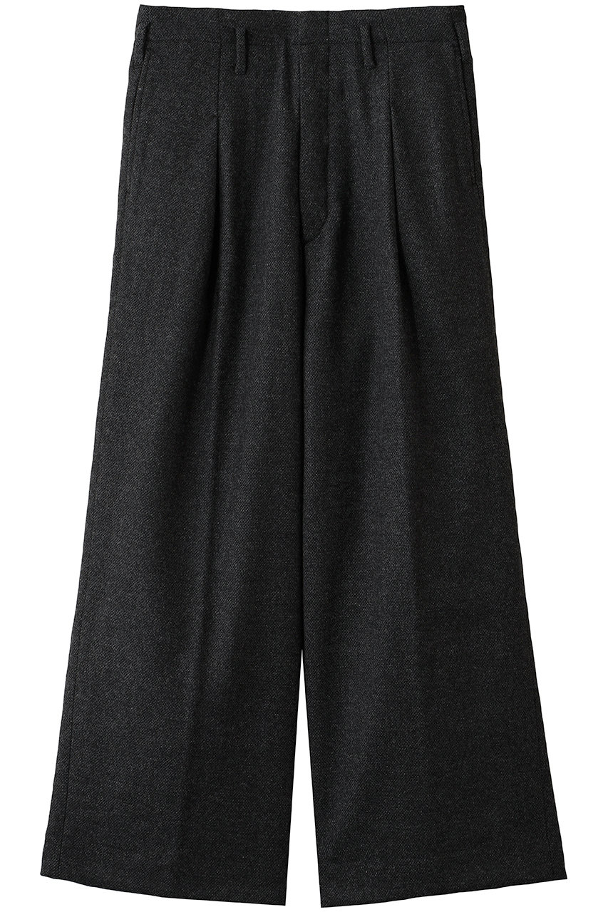 VERYTAGE 【MEN】フラッタートラウザー (モクブラック, 2) ベリーテイジ ELLE SHOP