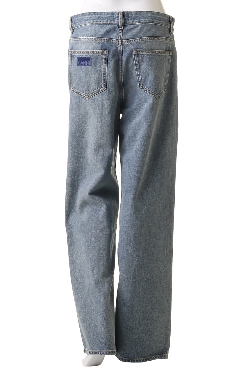 GANNI(ガニー)｜Rigid Denim Izey/ミッドブルーヴィンテージ の