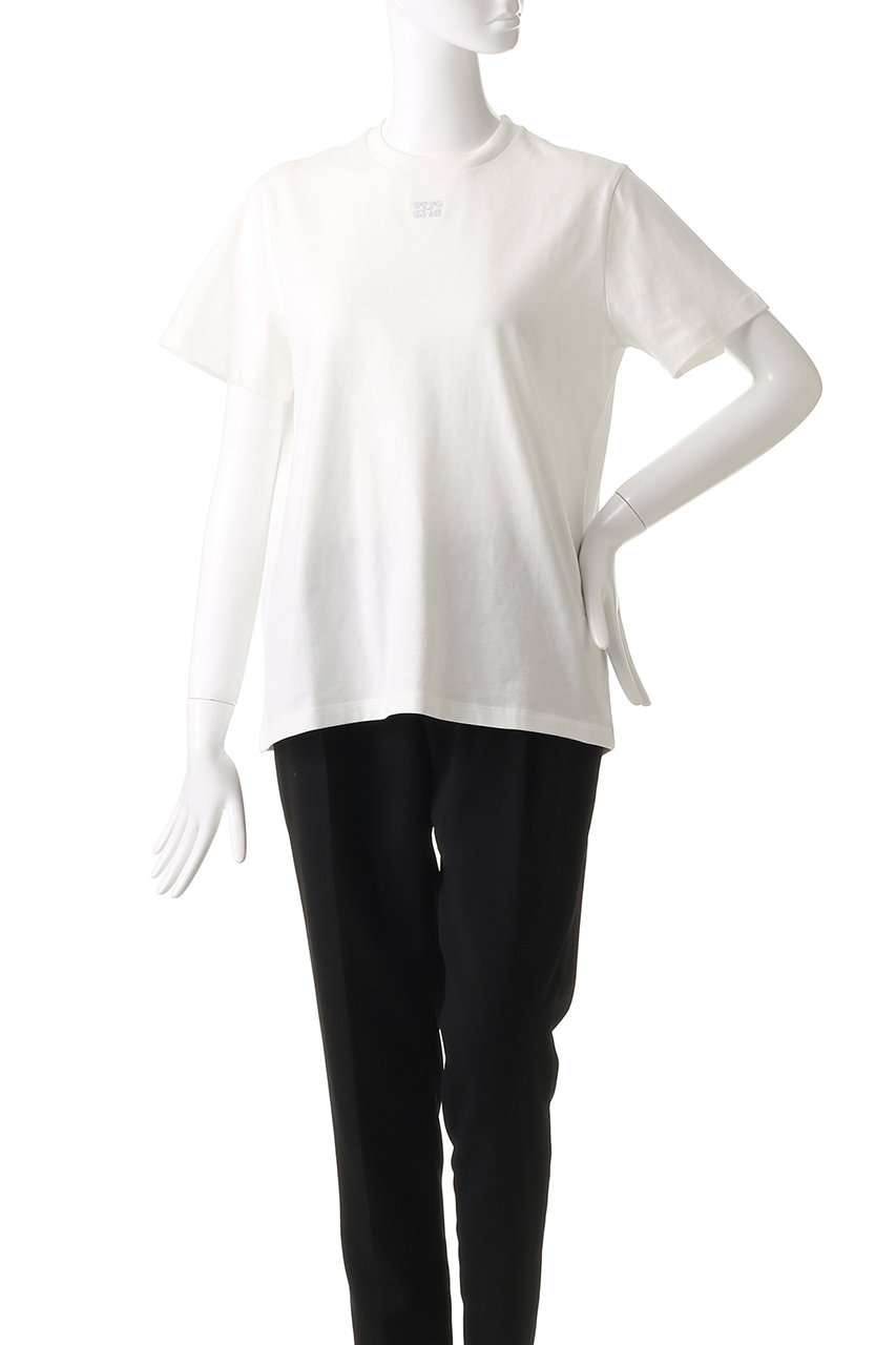 GANNI(ガニー)｜Basic Jersey ラインストーン リラックスTシャツ