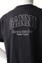 Basic Jersey ラインストーン リラックスTシャツ ガニー/GANNI