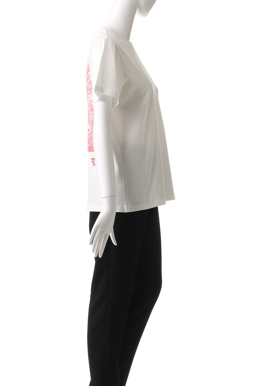 GANNI(ガニー)｜Basic Jersey Celestial Poster Relaxed T-shirt