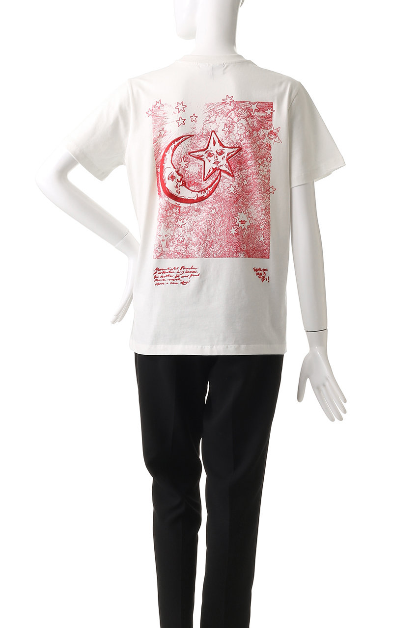 GANNI 月と星 グラフィック Tシャツ GANNI 月と星のグラフィックTシャツ - メルカリ