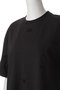 Heavy CottonラインストーンドロップショルダーTシャツ ガニー/GANNI