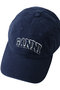 Washed コットン キャンバス キャップ ガニー/GANNI