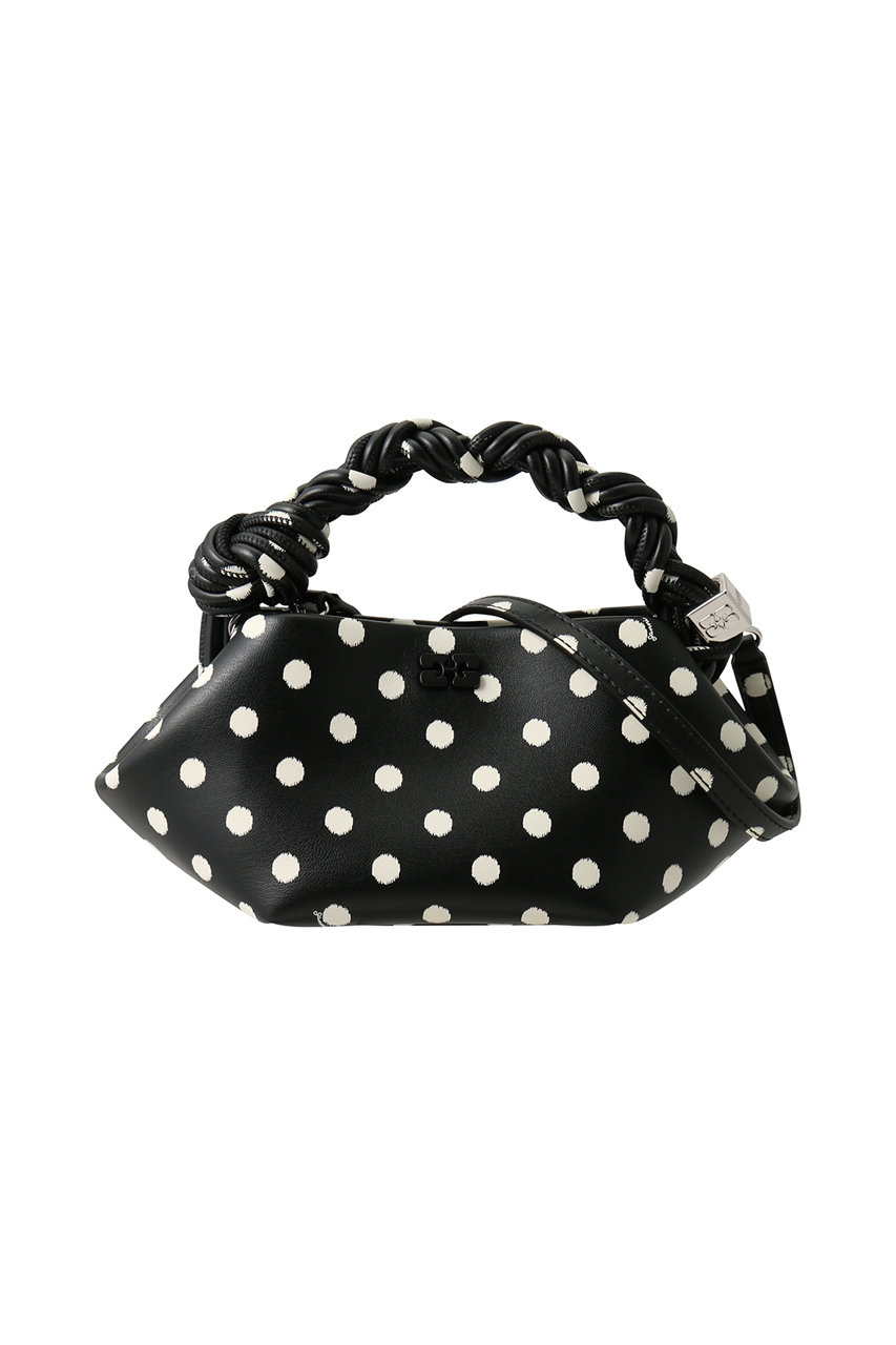 ガニー/GANNIのGanni Bou mini バッグ ドットプリント(ブラック/B2100058)