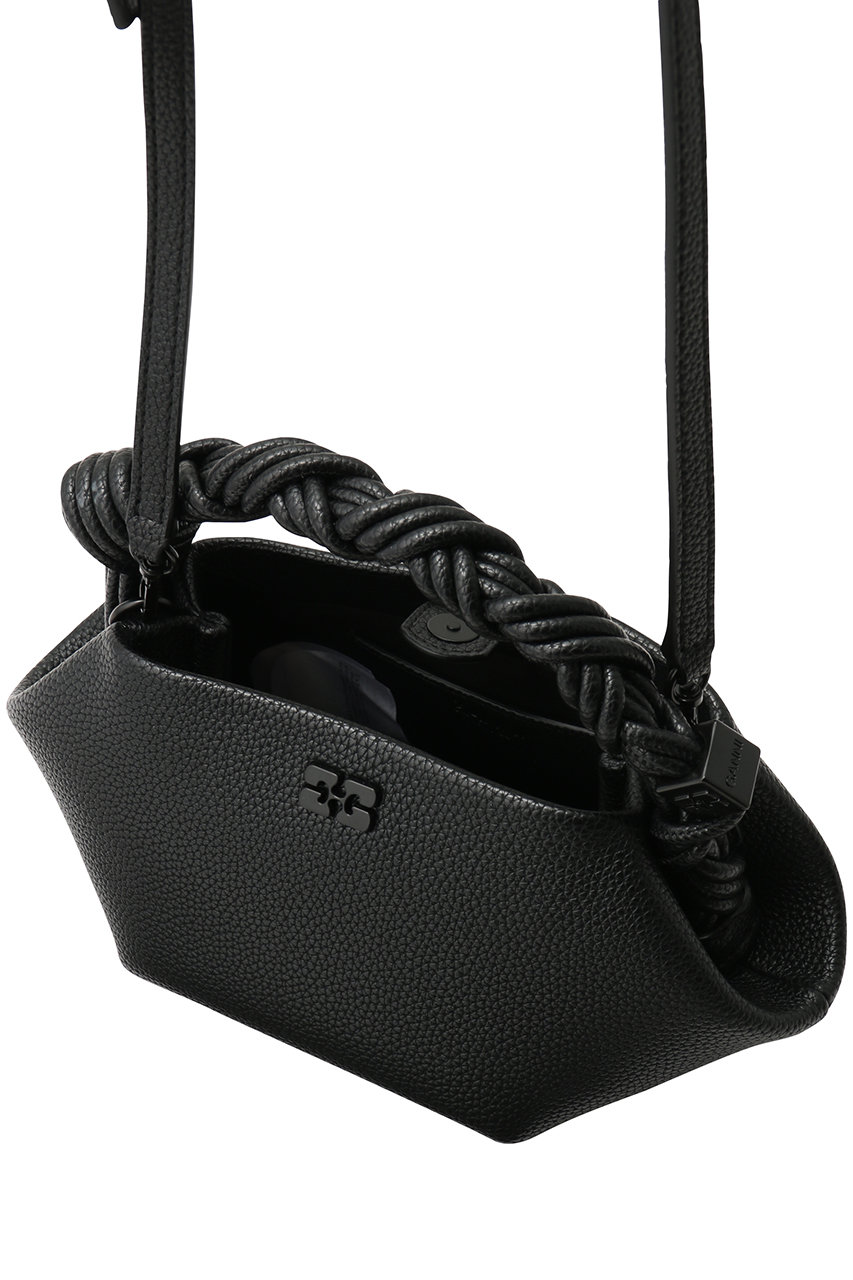 GANNI(ガニー)｜Ganni Bou バッグ mini Grained/ブラック の通販