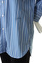 Stripe Cotton プリーツ スリーブ シャツ ガニー/GANNI
