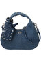 Hobo Mini Studs バッグ ガニー/GANNI ミッドブルーウォッシュ