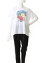 Basic Cotton Jersey Strawberry Tシャツ ガニー/GANNI