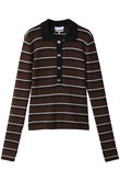 Mini Ribbed Merino ポロニット