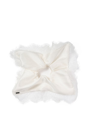heyep シュシュ　オンライン完売　美品です heyep(ヘイップ)｜Medium Metal Ball Silk シュシュ/ブラック の