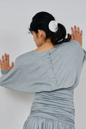 ヘイップ/heyepのSilk Heart Scrunchie(Medium)(140300/140305)