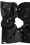 Faux Leather Studded Scrunchie ヘイップ/heyep