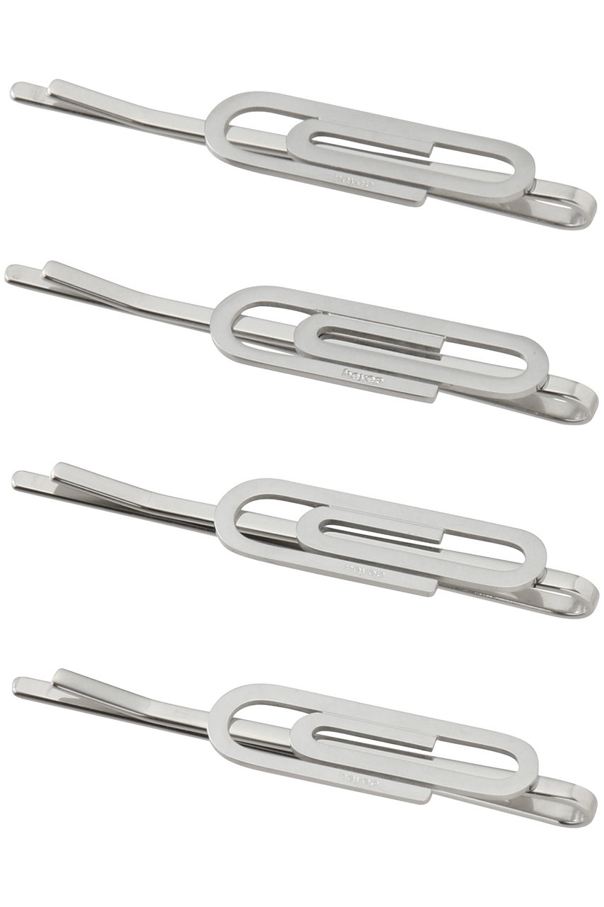 heyep Paper Clip Hair Pins(4P Set) (シルバー, F) ヘイップ ELLE SHOP