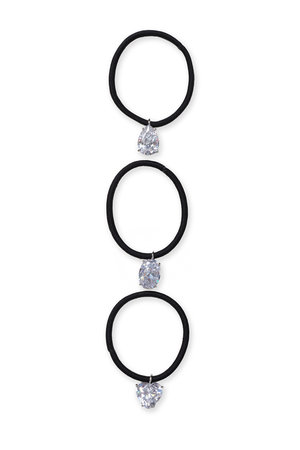ヘイップ/heyepのZirconia Charm Hair Tie(3P Set)(140300/140302)