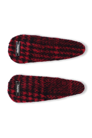 ヘイップ/heyepのPlaid Hair Clips(2P Set)(140300/140303)