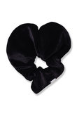 Velour Heart Scrunchie-Medium