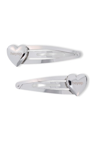 ヘイップ/heyepのHeart Locket Hair Clips(2P Set)(140300/140303)
