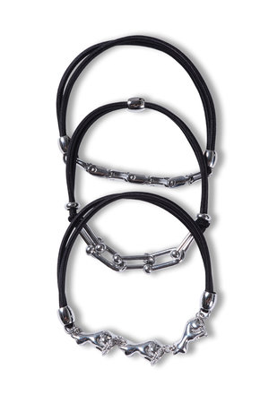 ヘイップ/heyepのCat＆Metal Parts Hair Ties(3P Set)(140300/140302)