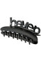 Logo Handle Hair Clip ヘイップ/heyep ブラック
