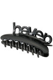 Logo Handle Hair Clip