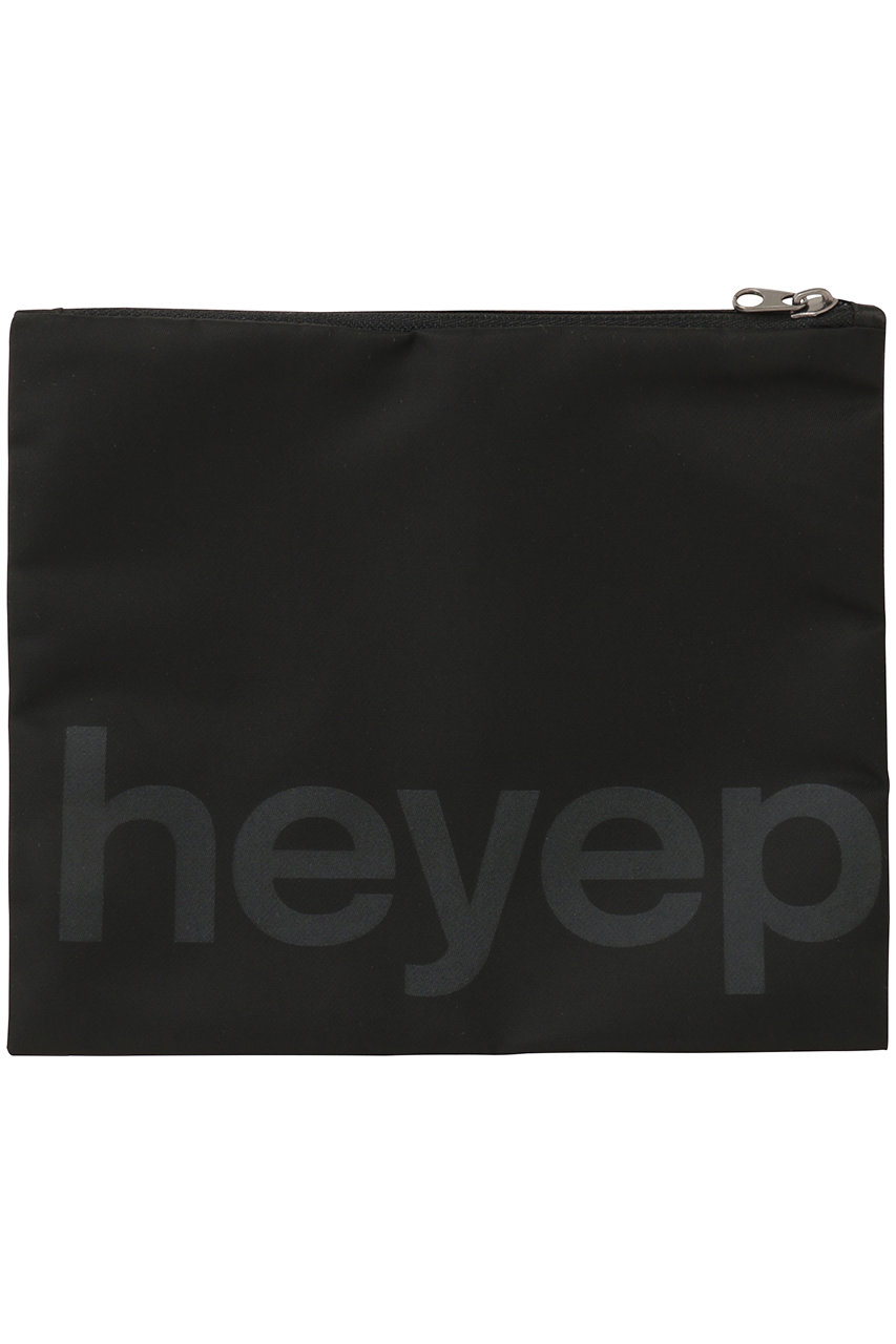 heyep(ヘイップ)｜Logo Handle Hair Clip/ブラック の通販｜ELLESHOP